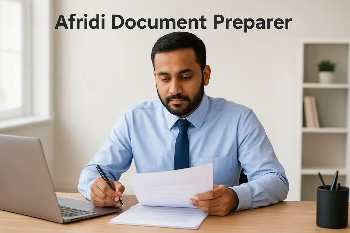 1. Afridi Document Preparer