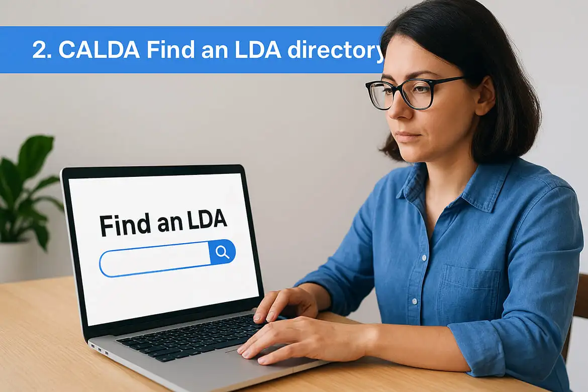 2. CALDA Find an LDA directory