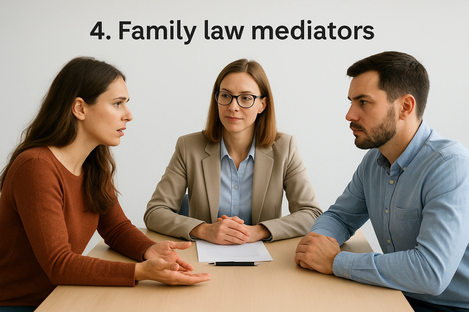 4. Family law mediators