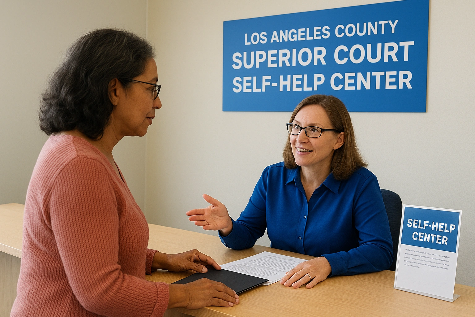 6. The Culver City courthouse self-help center