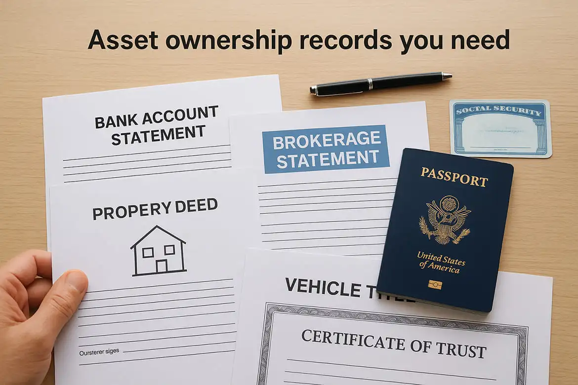 Asset ownership records you need
