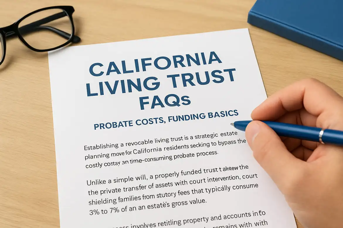California Living Trust FAQs