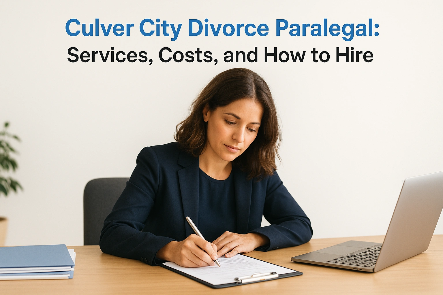 Culver City divorce paralegal