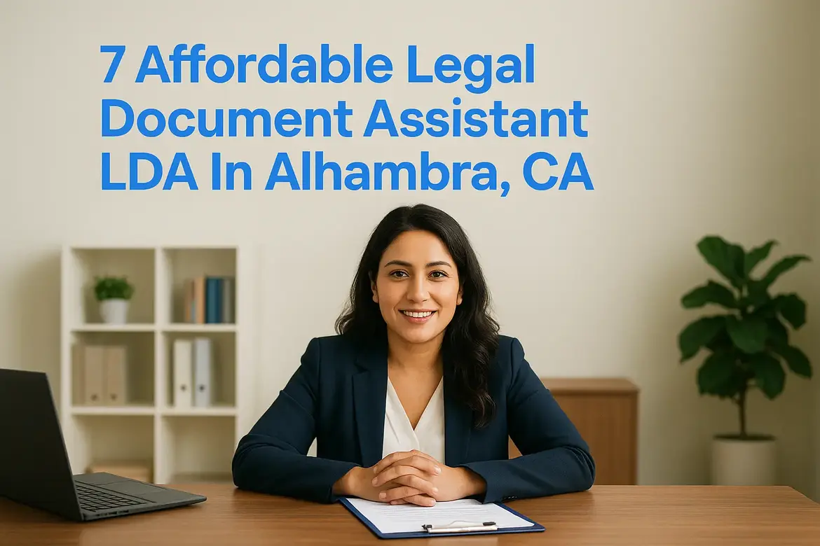 Legal Document Assistant LDA In Alhambra, CA