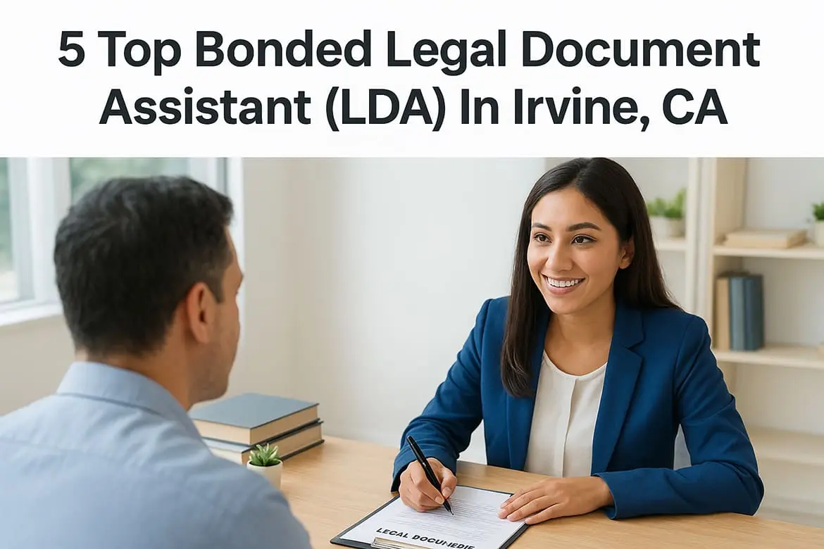 Legal Document Assistant (LDA) In Irvine, CA
