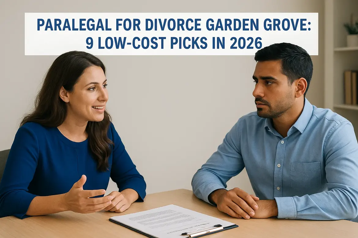 Paralegal For Divorce Garden Grove