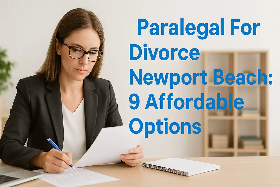 Paralegal For Divorce Newport Beach