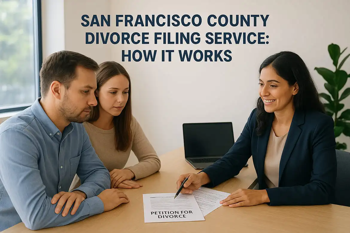 San Francisco County Divorce Filing Service