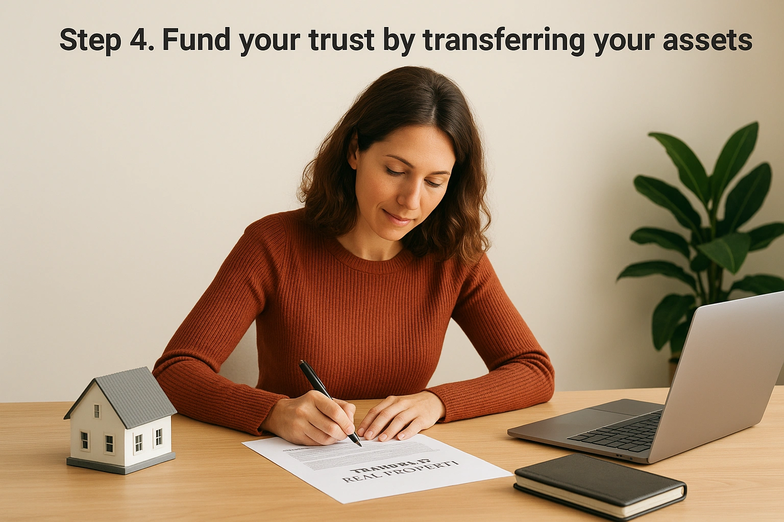 Step 4. Fund your trust by transferring your assets