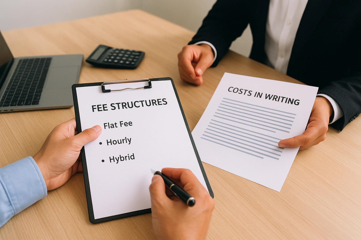 Step 6. Compare fee structures and get costs in writing