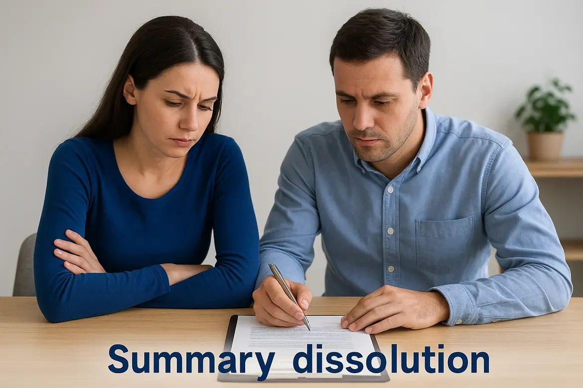 Summary dissolution
