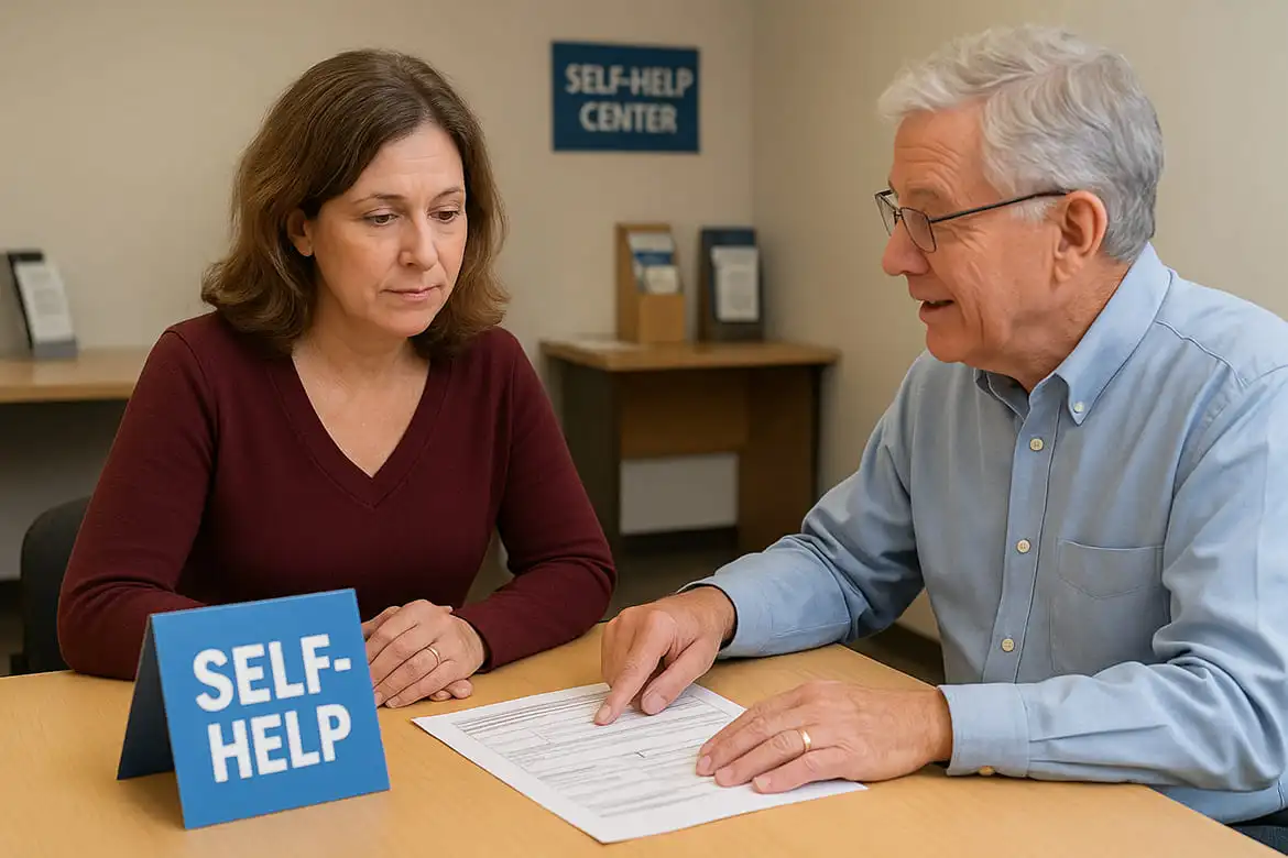 What free help you can get for a divorce case