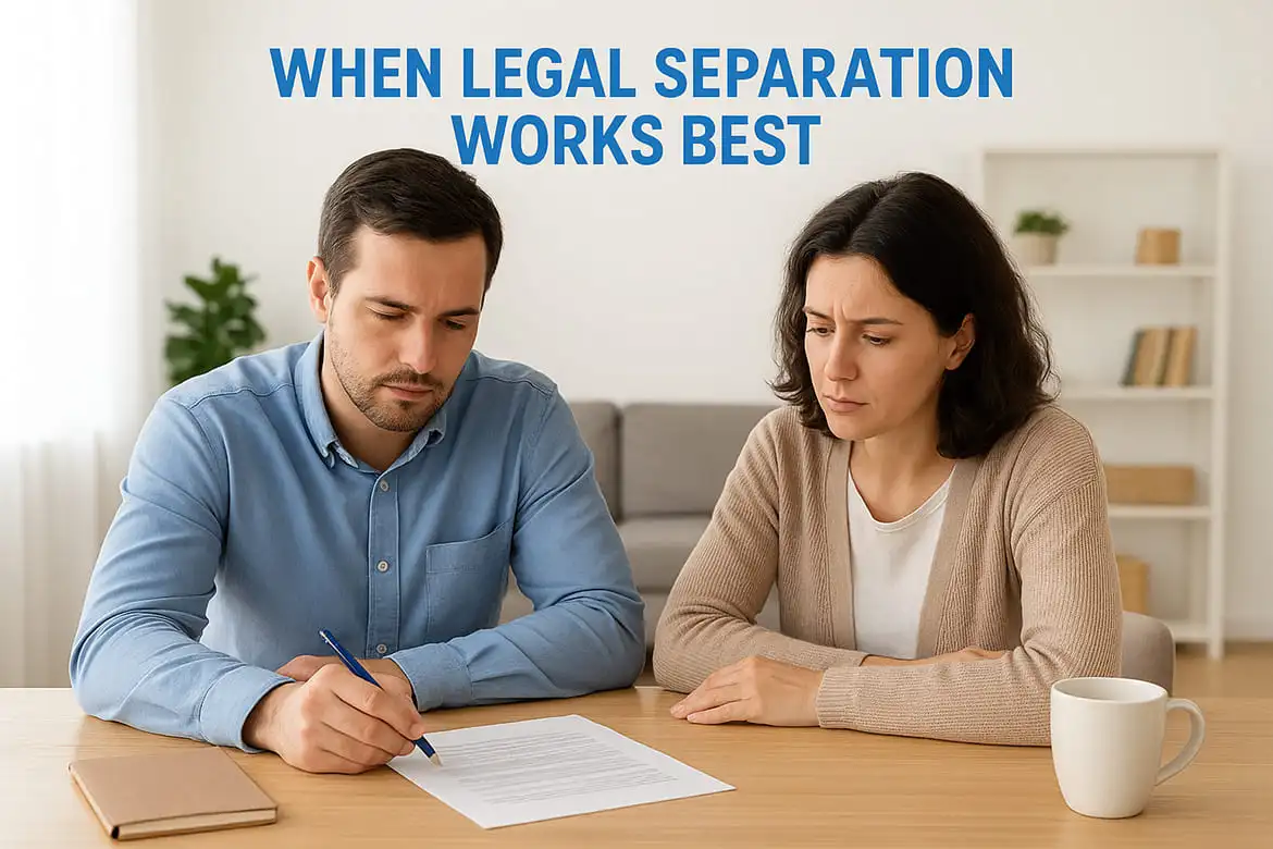 When legal separation works best